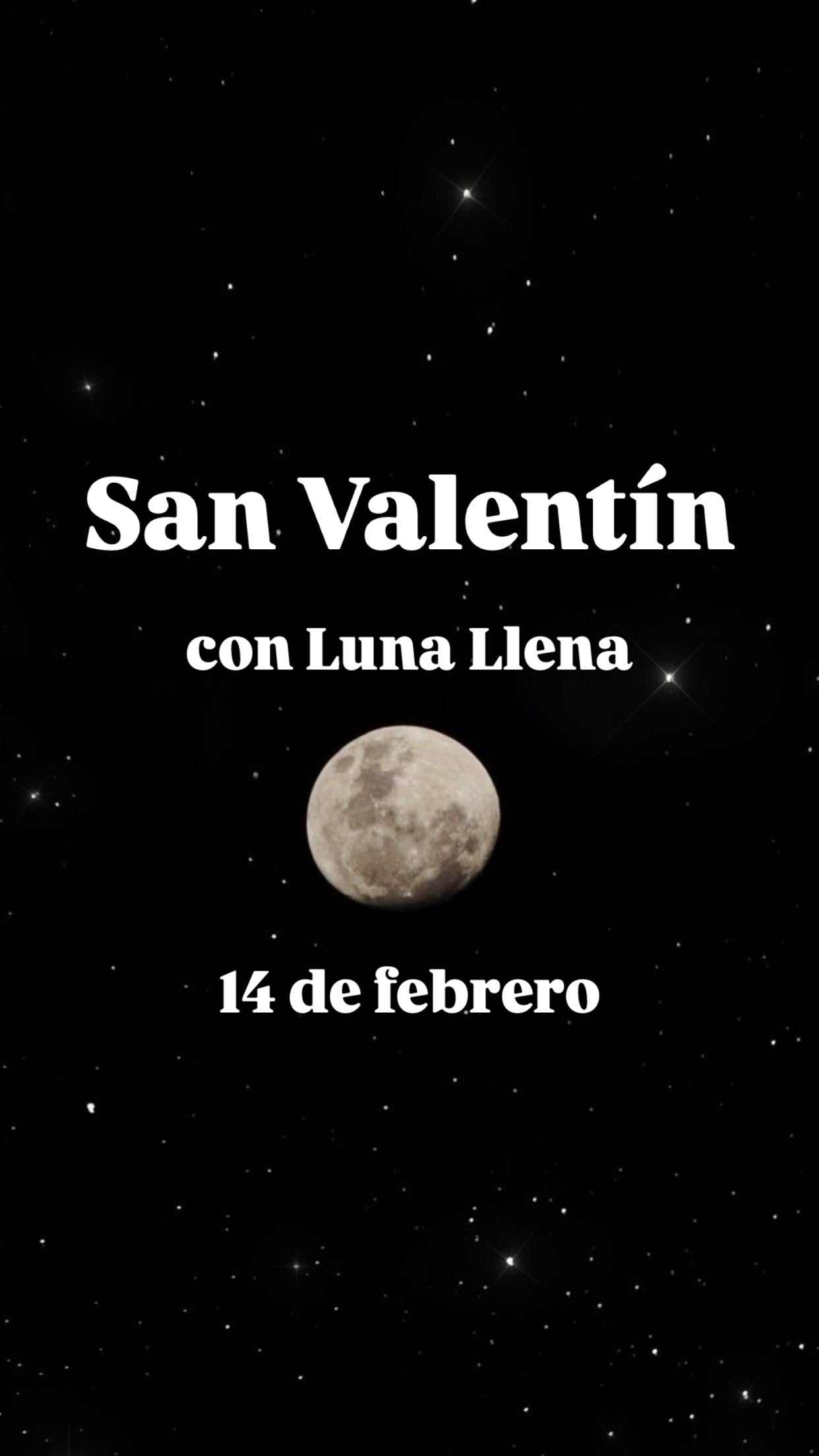 Luna Llena en San Valentín