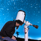 Observación nocturna de estrellas en el Teide con telescopios profesionales y guías expertos en un entorno certificado Starlight.