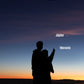 Alineación planetaria Venus, Júpiter, Mercurio y la Luna