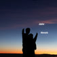 Alineación planetaria Venus, Júpiter, Mercurio y la Luna